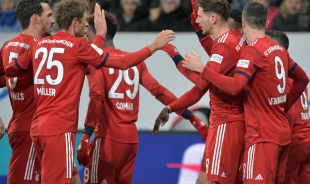  拜仁慕尼黑主场奏凯，德甲霸主延续连胜势头